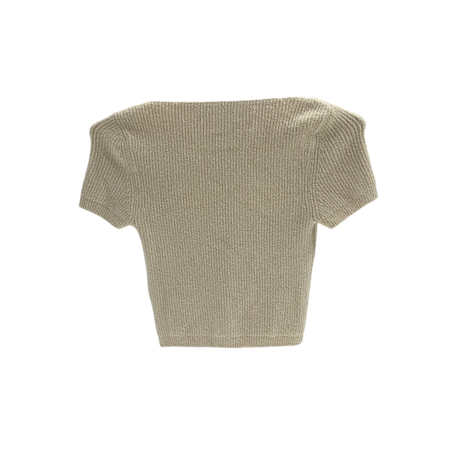 Alexanderwang.T Beige Cotton Cutout T-Shirt Size XS