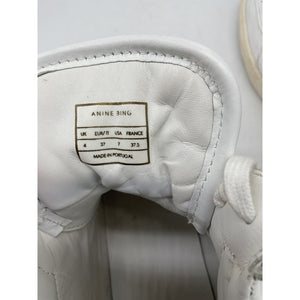 Anine Bing Sport White Leather Hayden Sneaker Size 7
