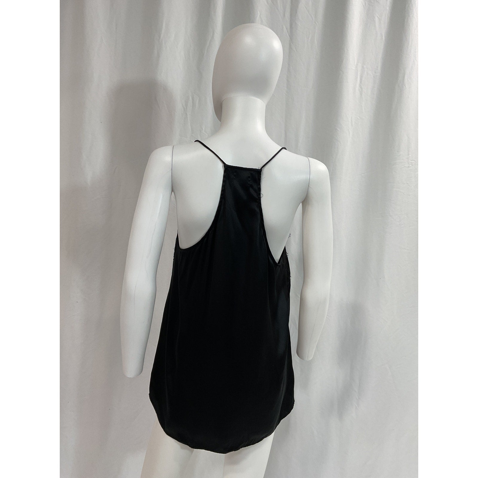 Cami Nyc 'The Daisy' Black Cami Size S