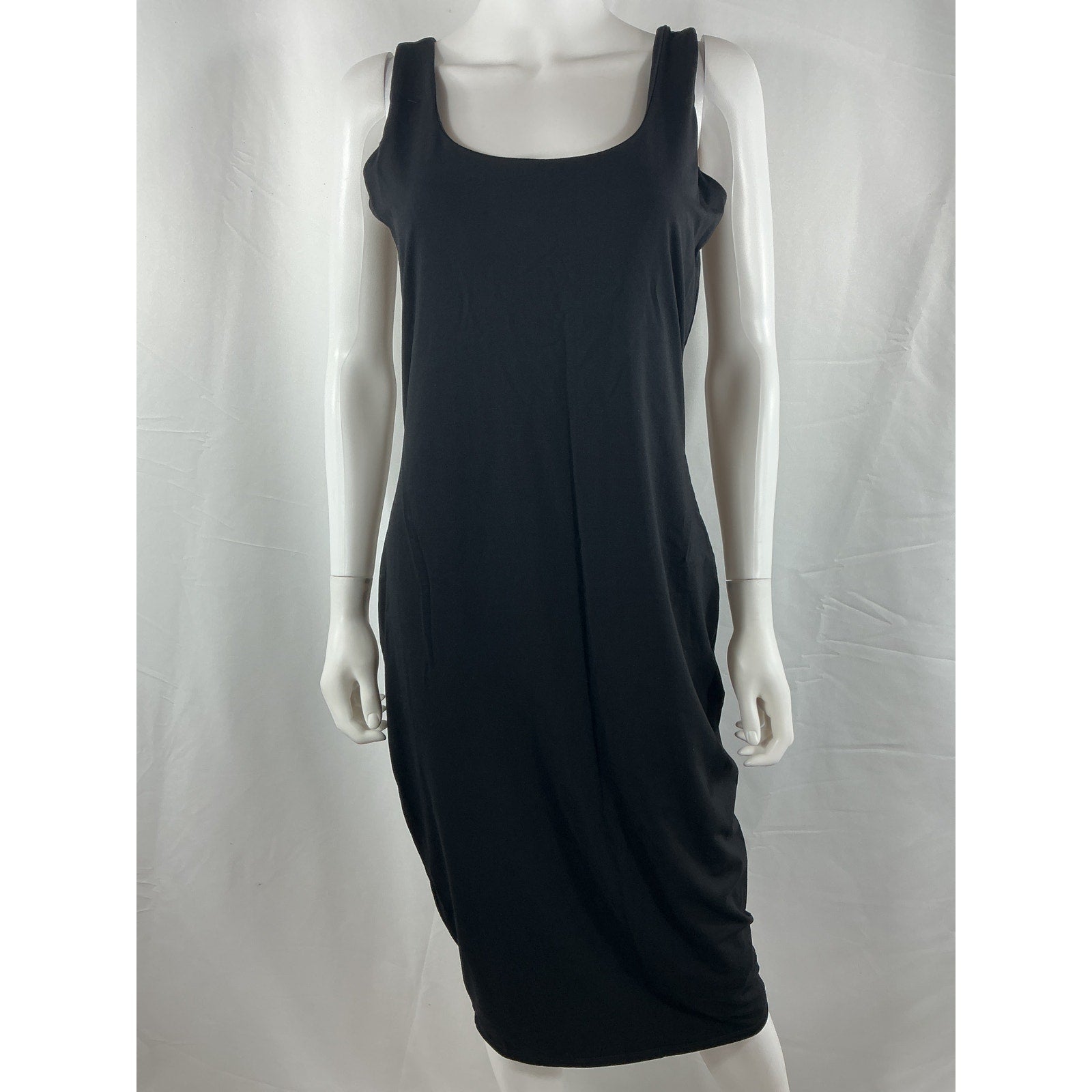 Hatch The Body Tank Black Bamboo Dress Size M