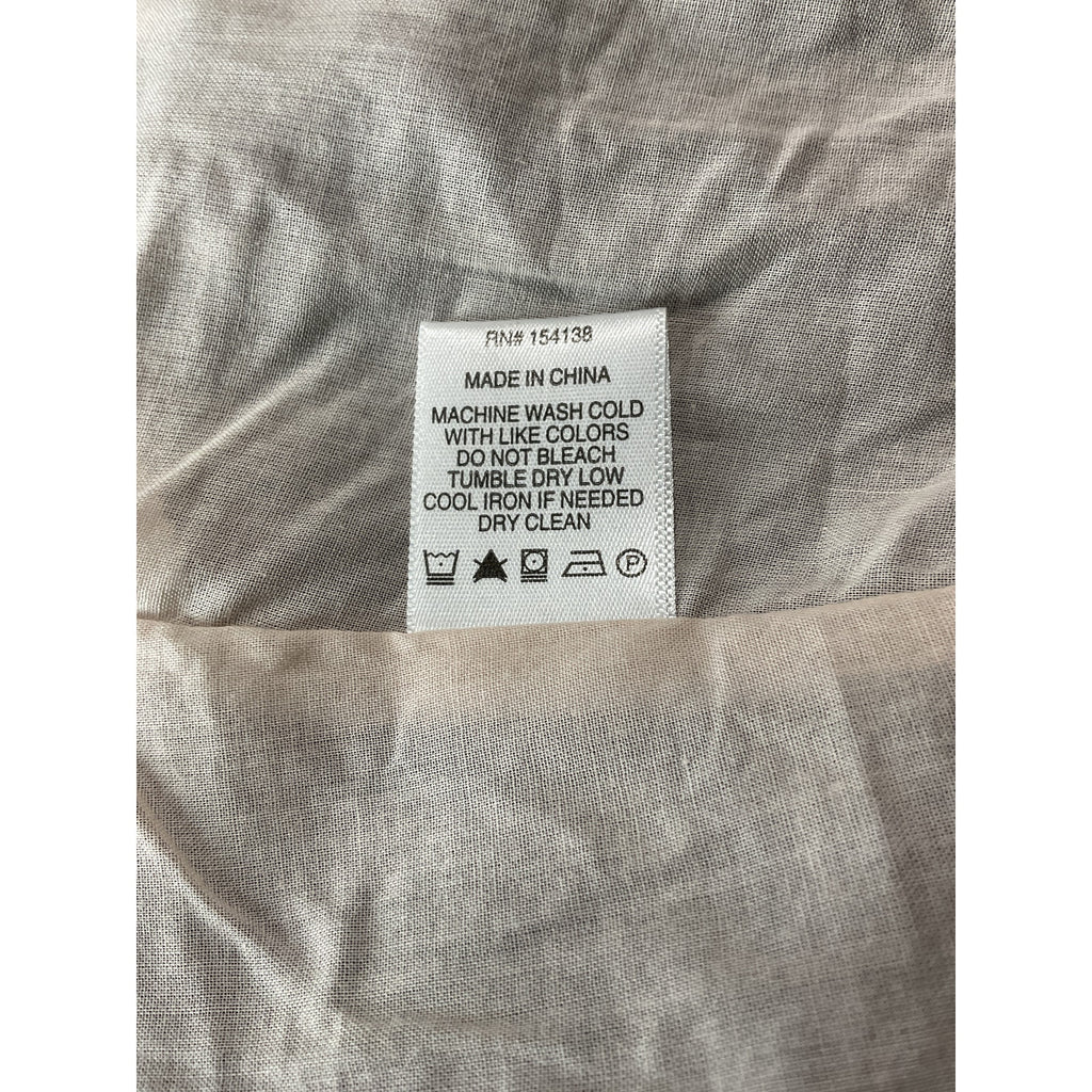 Staud Mini Wells Blue Cotton Dress Size 2