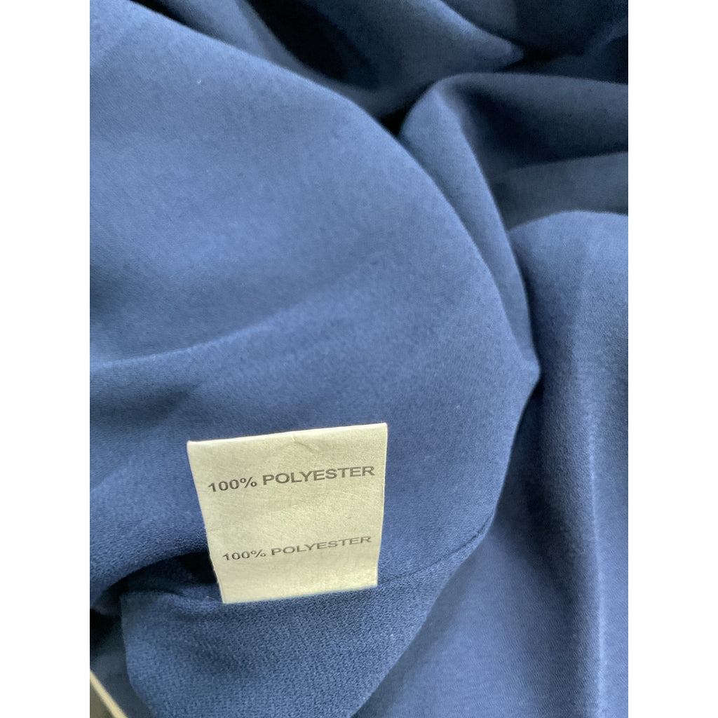 Ramy Brook 'Lee' Blue Satin Charmeuse Off Shoulder Jumpsuit Size M - NWT