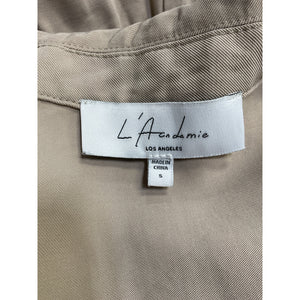 L Academie Utility Beige Dylan Romper