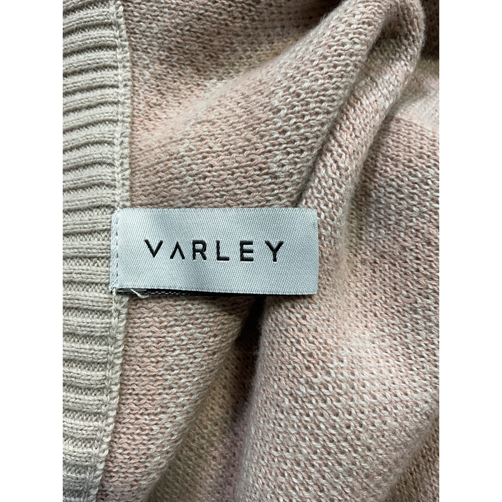 Varley 'Mayberry' Pink Long Sleeve Cardigan Size S