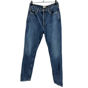 Agolde Classic Blue Nico High Rise Slim Fit Denim Jeans Size 27