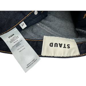 Staud High Rise Blue Jackson Barrel Denim Jeans Size 27