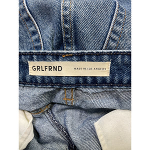 Grlfrnd Distressed Hidden Hills Kate Denim Jeans Size 26