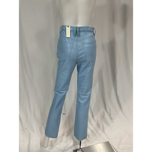 Frame 'Le High' 'N' Blue Tight Straight-Leg Pants Size 26