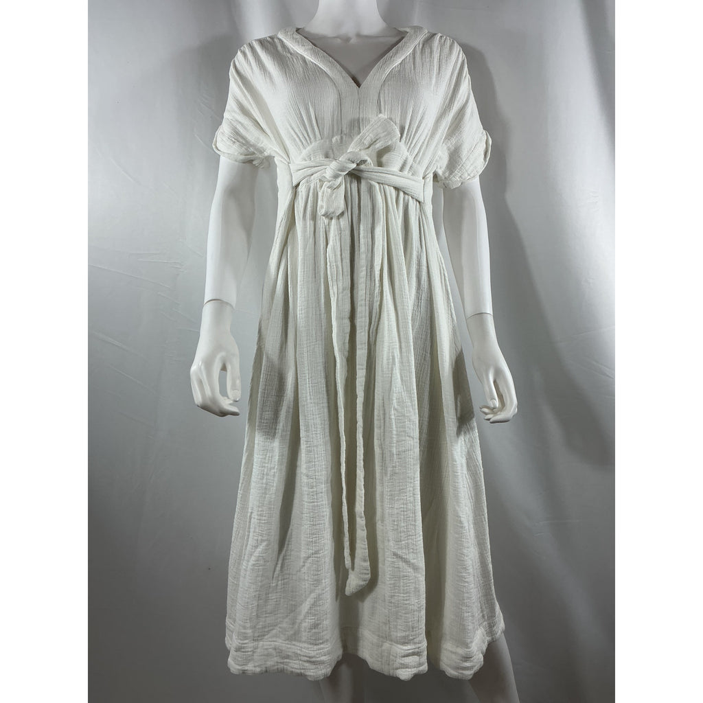 Hatch The 'Rosa' White Cotton Dress Size 1