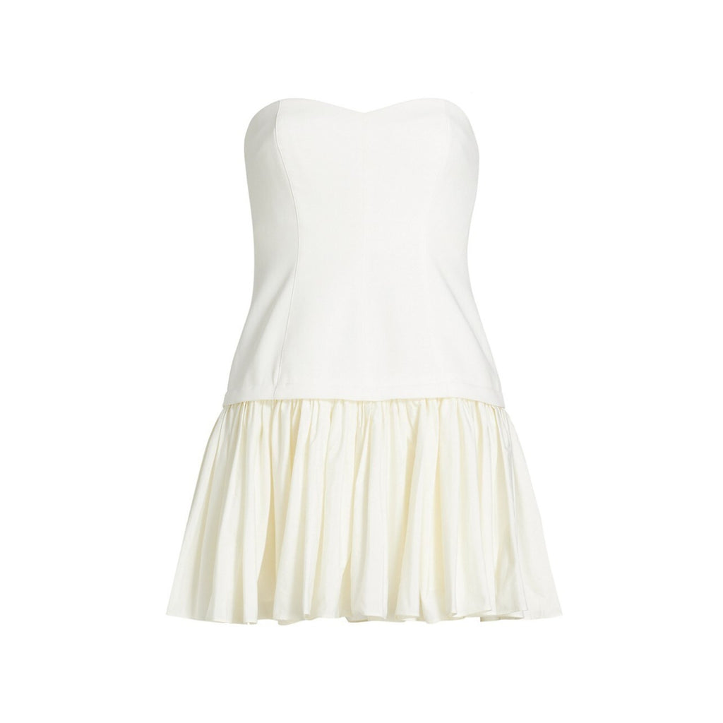 Cinq A Sept 'Amanda' White Strapless Mini Dress Size 2