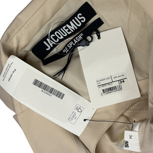 Jacquemus Tailored Off White La Veste Melo Blazer Size 34