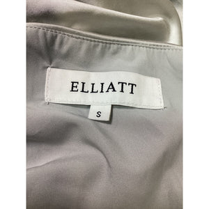 Elliatt X Revolve 'Charleigh' White One Shoulder Satin Dress Size S