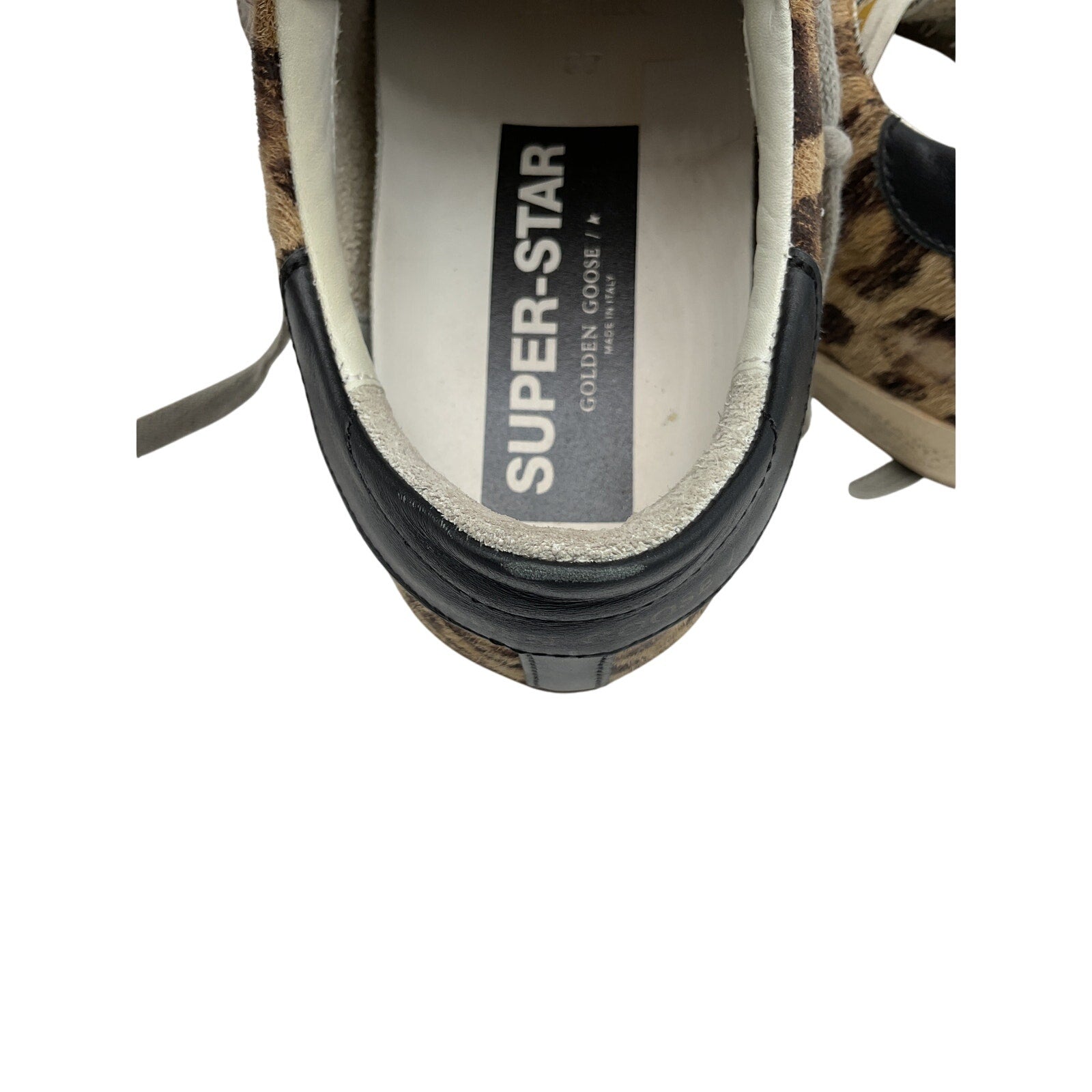 Golden Goose Superstar Brown Leather Sneaker Size 7
