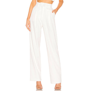 Lpa Tailored Cream Carlotta Pants Size XS
