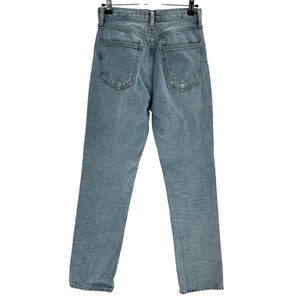 Agolde Classic Blue Lana Denim Jeans Size 24 W x 31 L