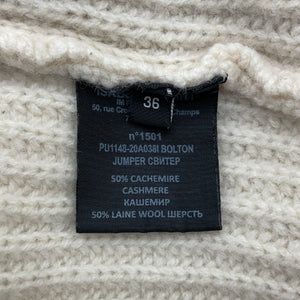 Isabel Marant Ribbed Ecru Bolton Sweater Size FR 36 / US 4