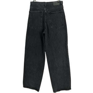 Grlfrnd Relaxed Black Enya Denim Jeans Size 27