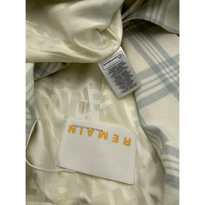 Remain ‘Rumer’ Multicolor Checked Woven Double-Breasted Blazer Size 2