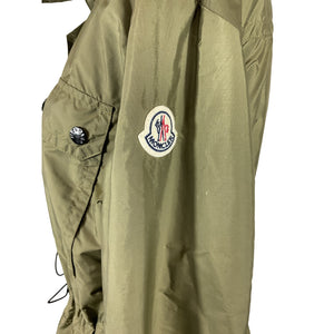 Moncler Lightweight Green Agde Field Jacket Size 0 / XS
