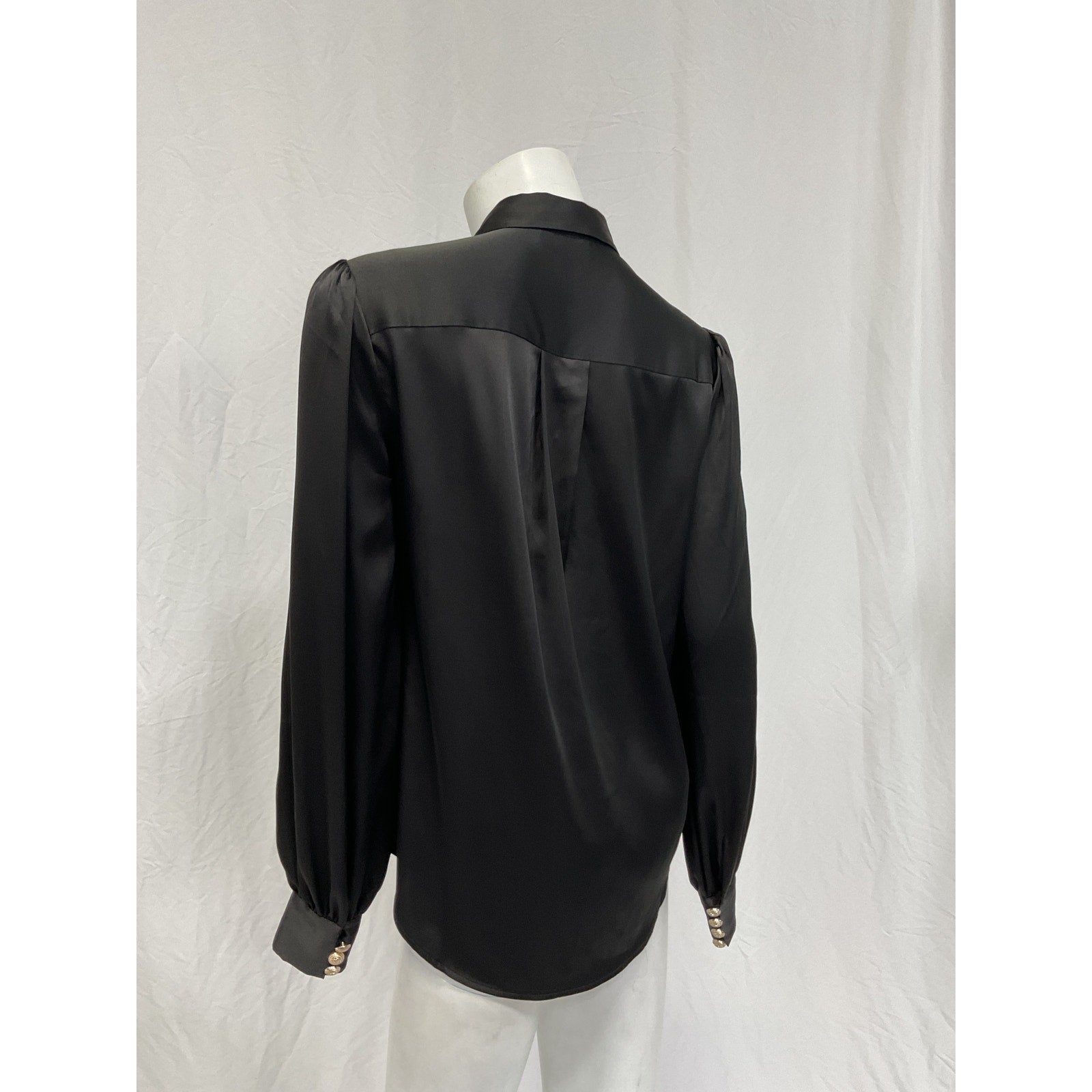 Generation Love 'Lennox' Black Polyester Blouse Size S