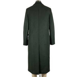 Acne Studios Tailored Green Wool Coat Size EU 32