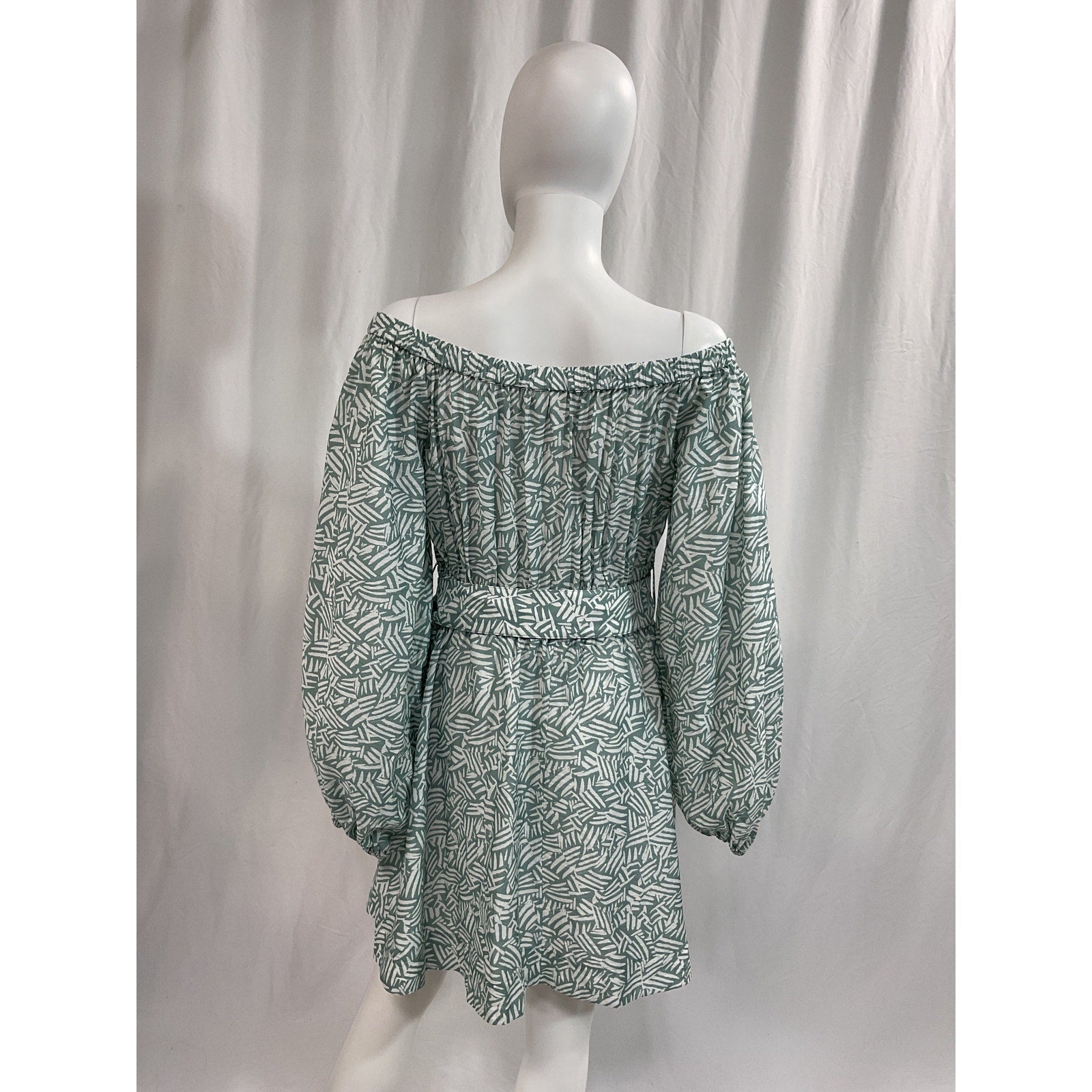 Simkhai 'Bronte' Green Mini Dress Size L