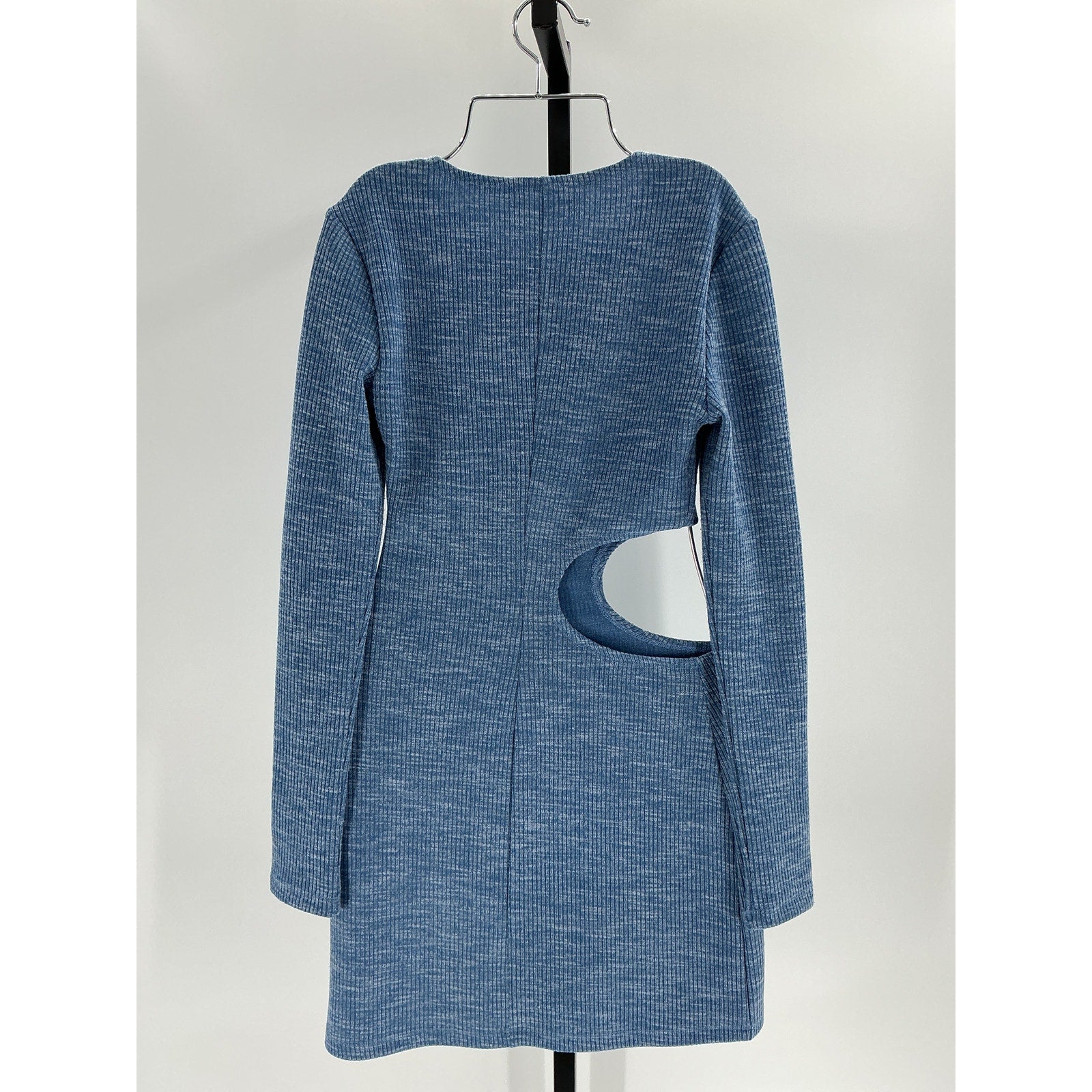 Reformation 'Tracey' Blue Polyester Dress Size XS