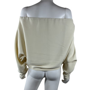 L'Academie Off Shoulder Ivory Katia Top Size M