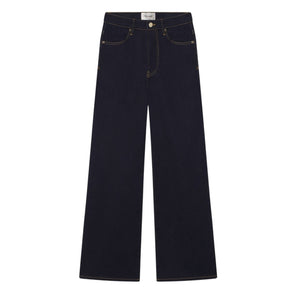 Frame Chic Blue Le Slim Palazzo Denim Jeans Size 27