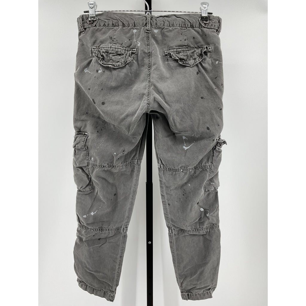 Nsf 'Basquiat' Black Cotton Cargo Pant Size 26