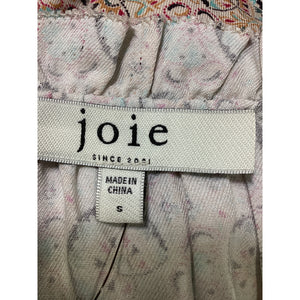 Joie 'Ogdine' Brown V Neck Long Sleeve Top Size S