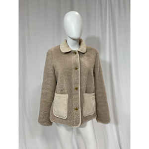 Alex Mill 'Sherpa' Tan Corduroy Work Jacket Size L