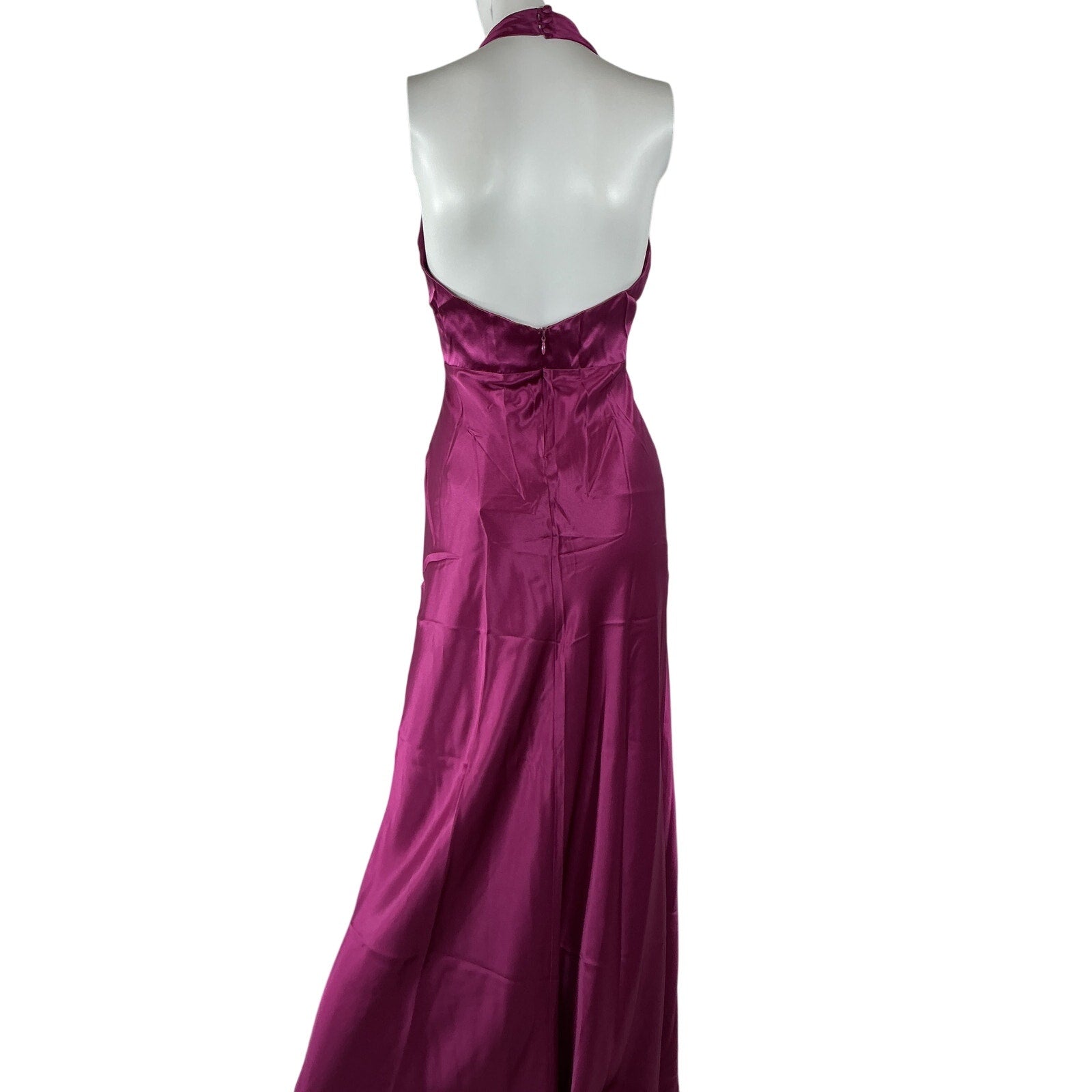 Reformation 'Daniela' Purple Silk Dress Size 0