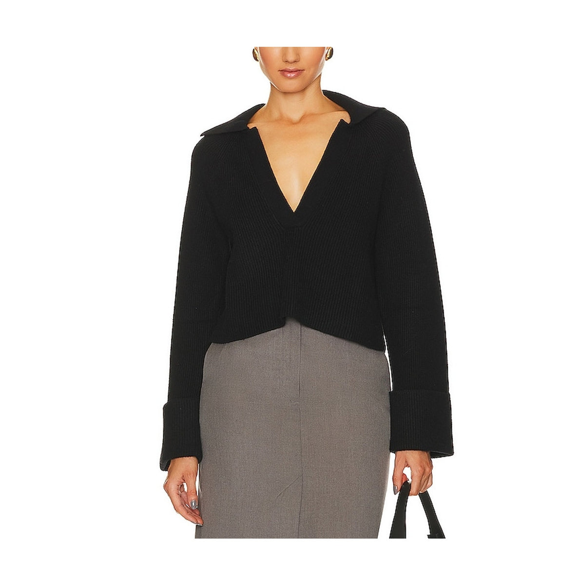 L'Academie 'Harvey' Black Pullover Size XS