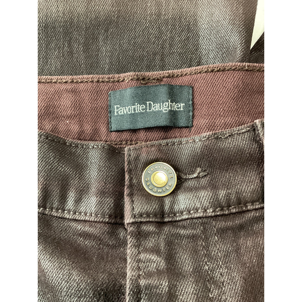 Favorite Daughter 'Mischa' Red Cotton Pant Size 26
