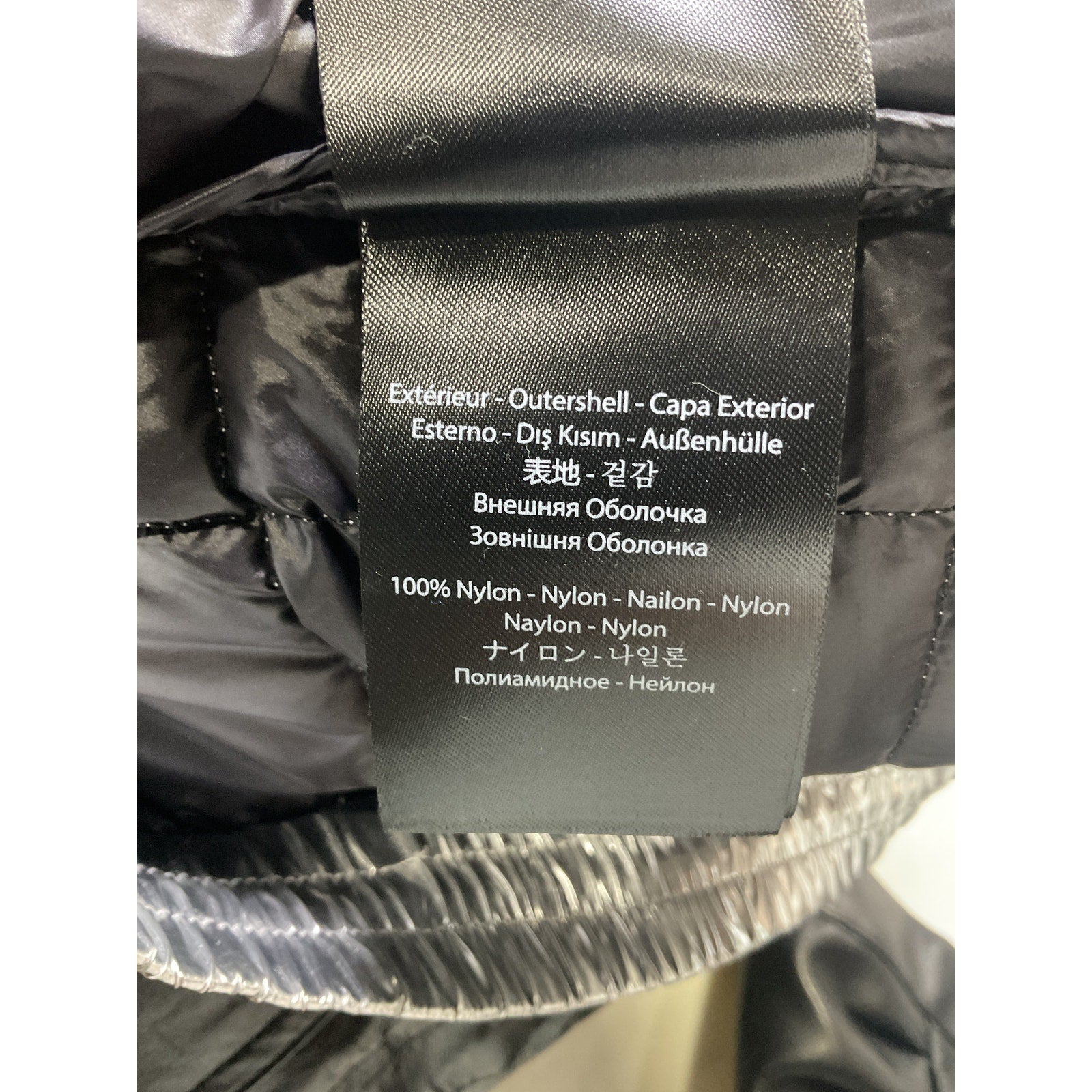 Mackage 'Aeryn' Silver Metallic Down Ski Pants Size S