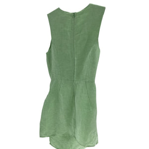 Matthew Bruch Draped Light Green Mini Dress Size 2