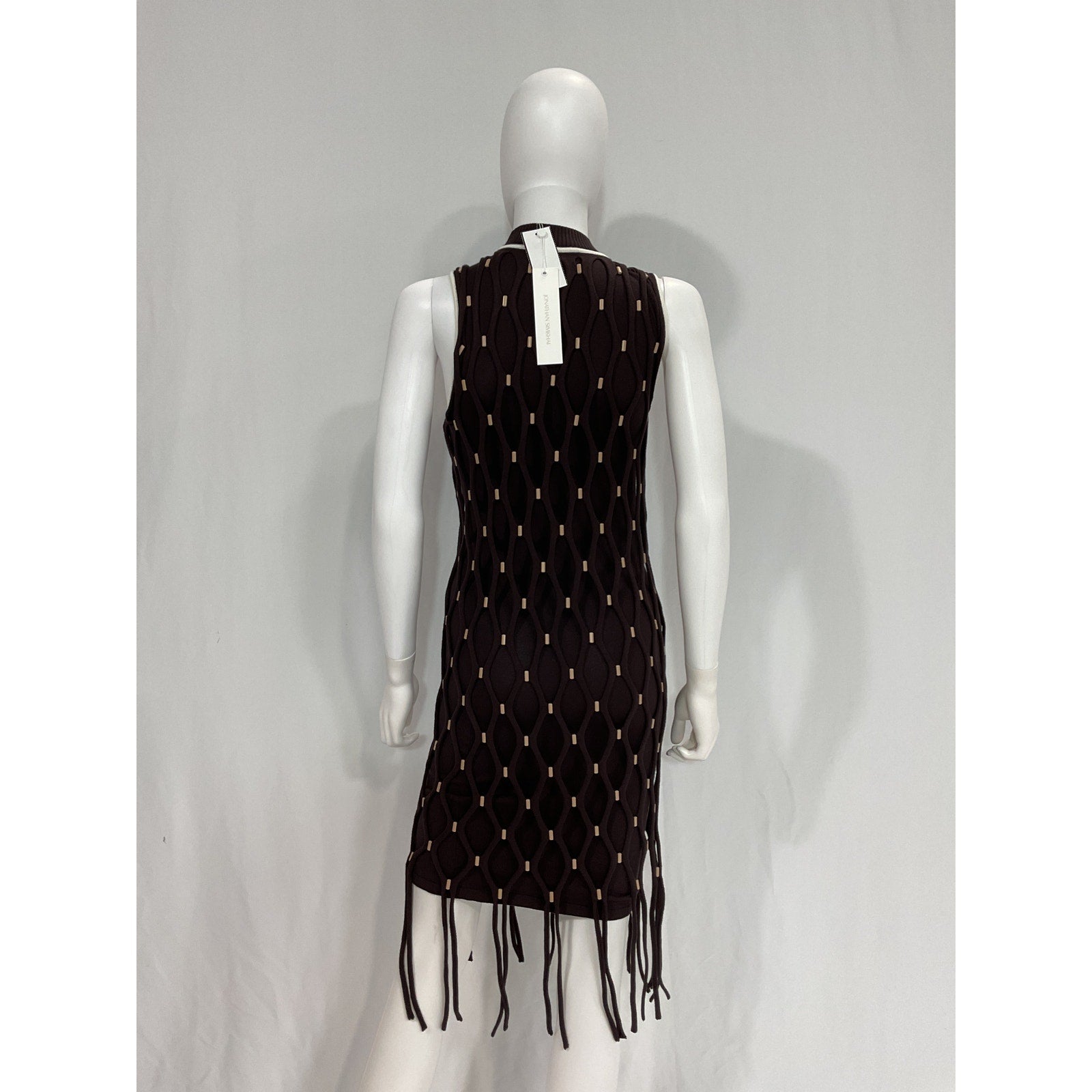 Simkhai 'Mariel' Black Beaded Embellishments Mini Dress Size XS - NWT