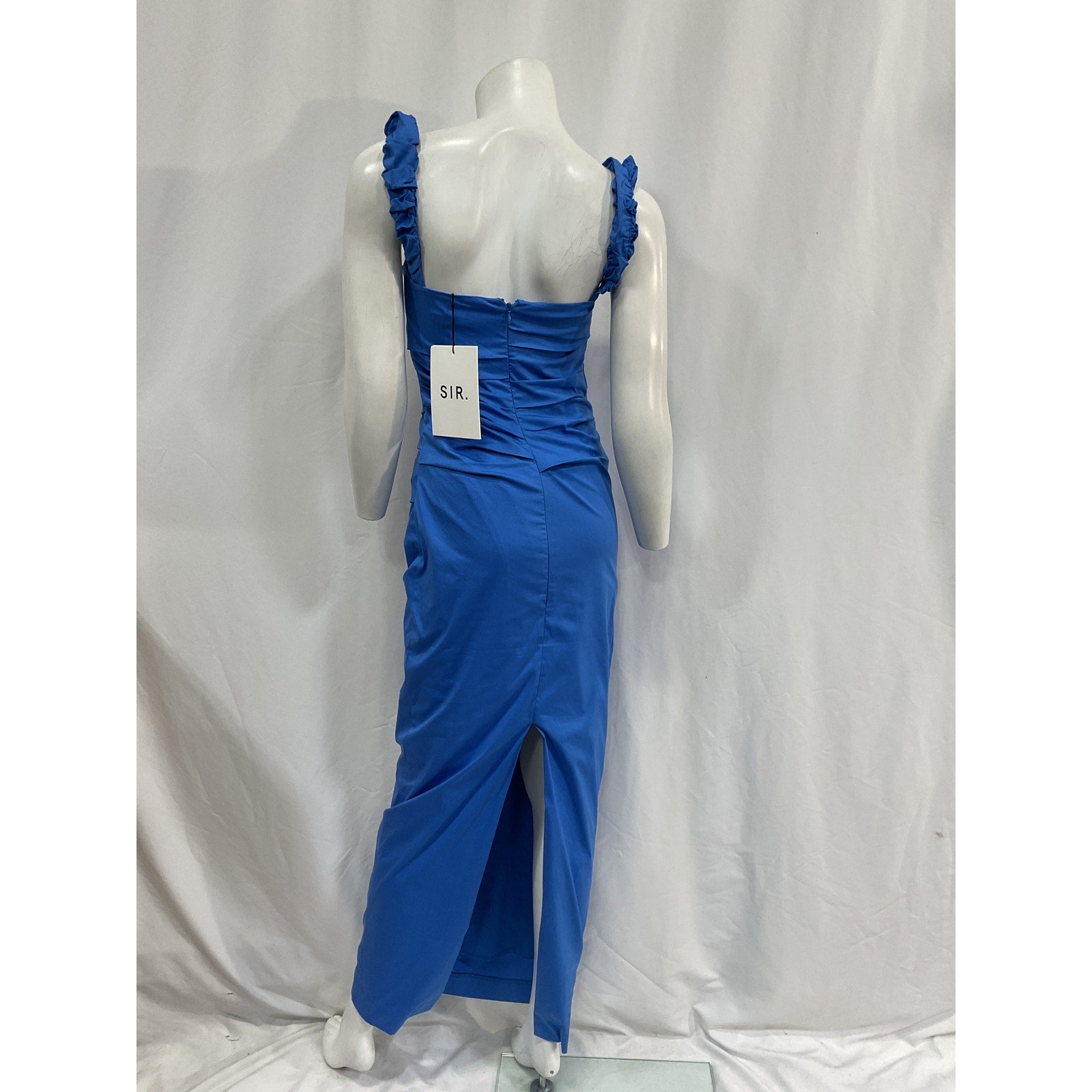 Sir. 'Azul' Blue Cotton Balconette Gown Size 1 - NWT