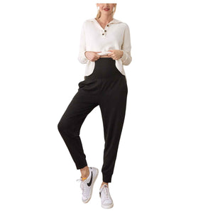Hatch Relaxed Black Over Under Easy Pants Size S