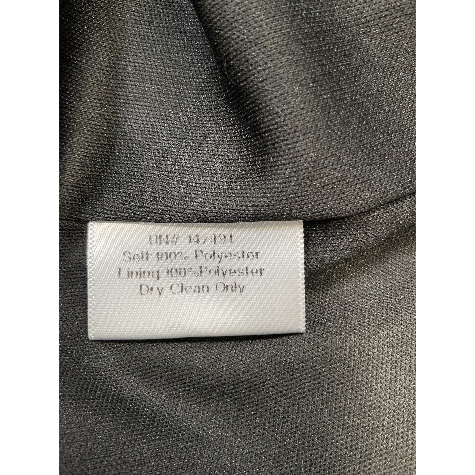 Katie May 'Ursula' Black Polyester Gown Size M
