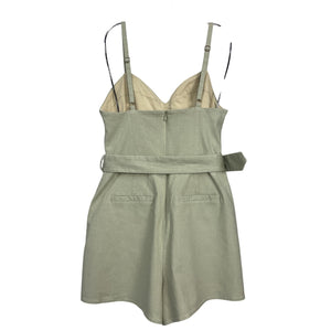 House Of Harlow 1960 Belted Green Nicola Romper Size M