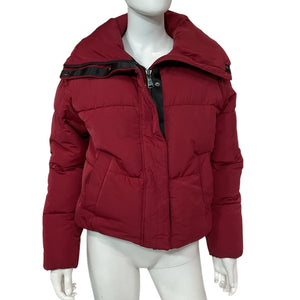 Alp N Rock Insulated Deep Red Peak Puffer Jacket Size S