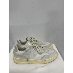 Veja 'V-90' White Leather Sneaker Size 10