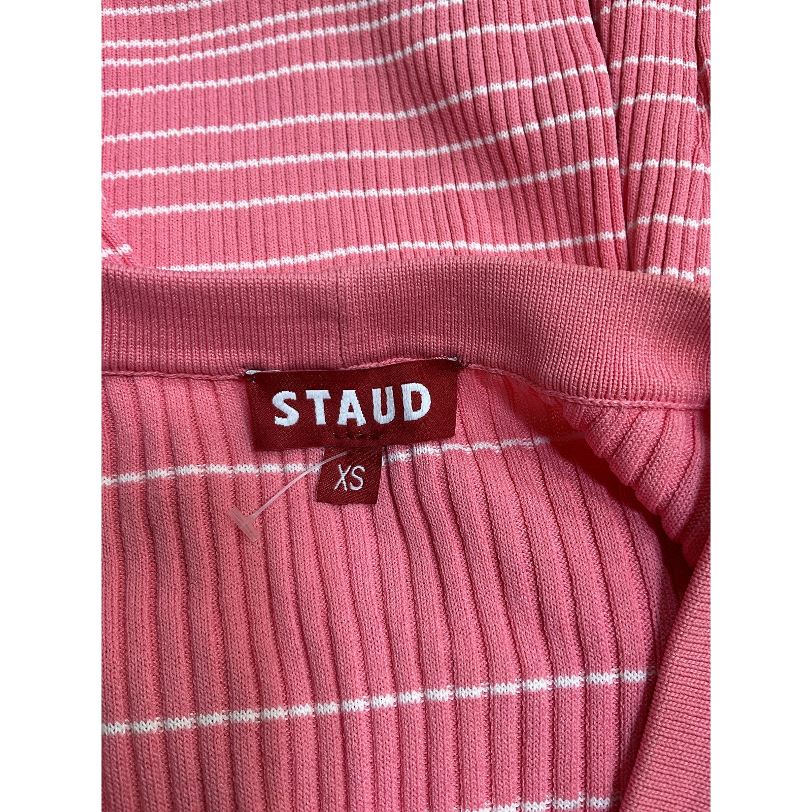 Staud 'Shoko' Pink Viscose Sweater Size XS