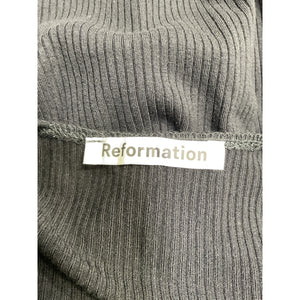Reformation 'Cassi' Black Tencel Lyocell Knit Dress Size XS
