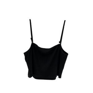 Alexanderwang.T Black Cropped Camisole Size S