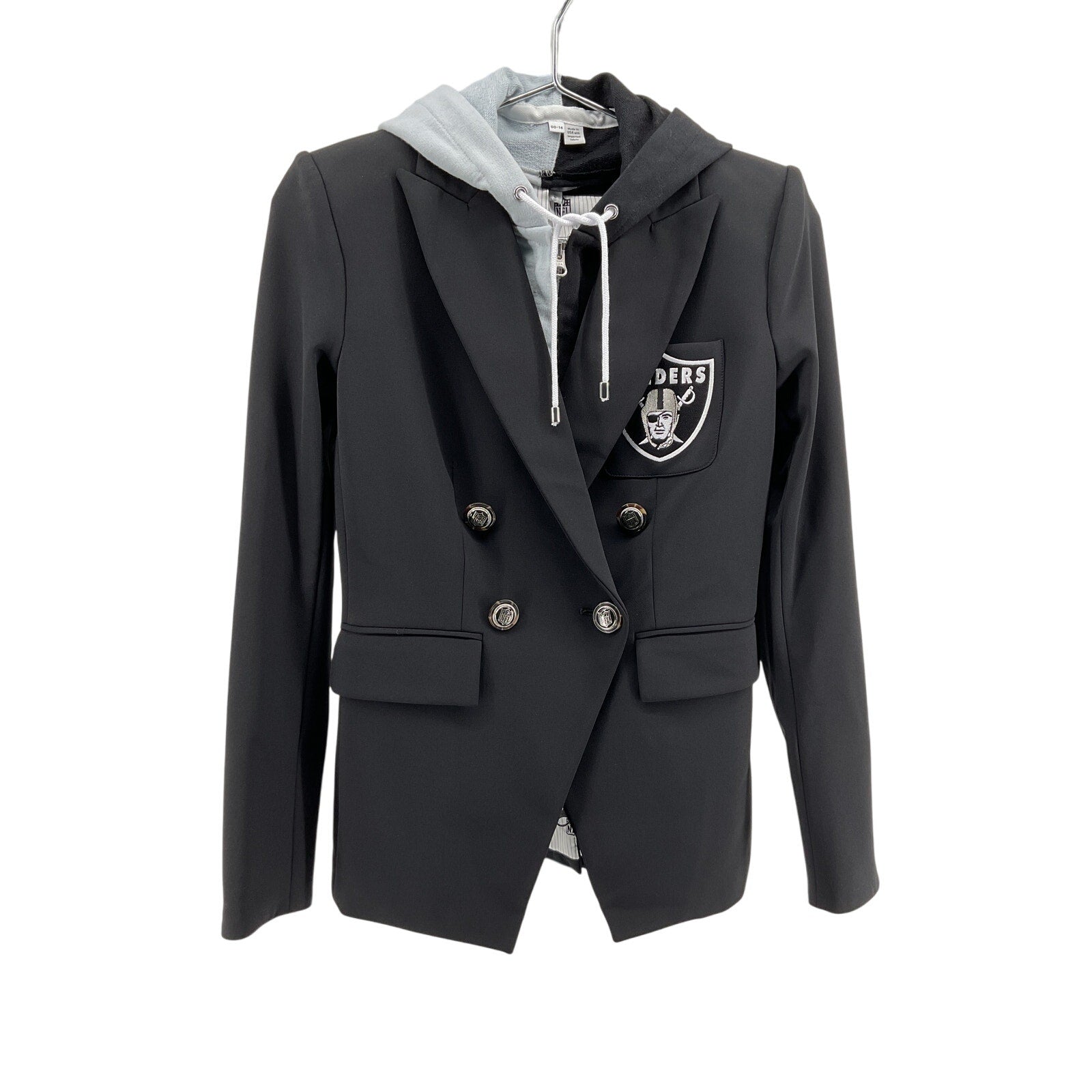 Veronica Beard X 'Nfl' Black Cotton Dickey Jacket Size 0 - NWT