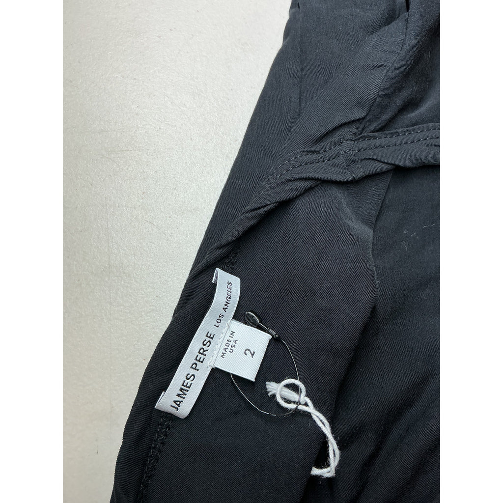 James Perse Cotton-Jersey Black Cotton Maxi Dress Size 2