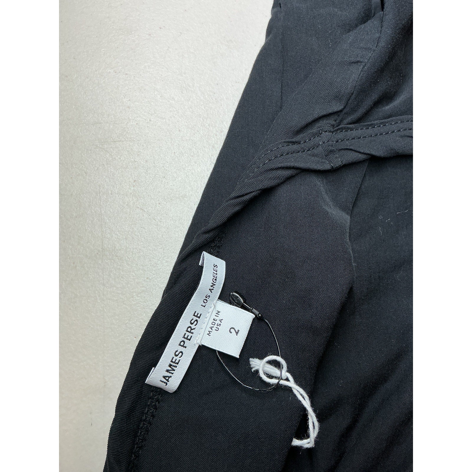 James Perse Cotton-Jersey Black Cotton Maxi Dress Size 2